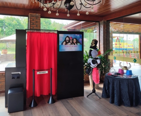 Cabine Fotográfica. (Foto: Divulgação)