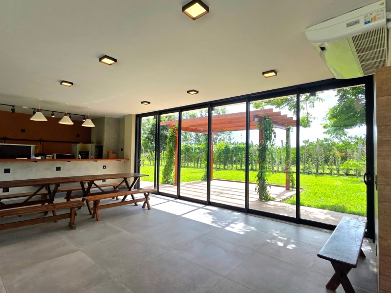 Maetis brilha: áreas para festas e hospedagem