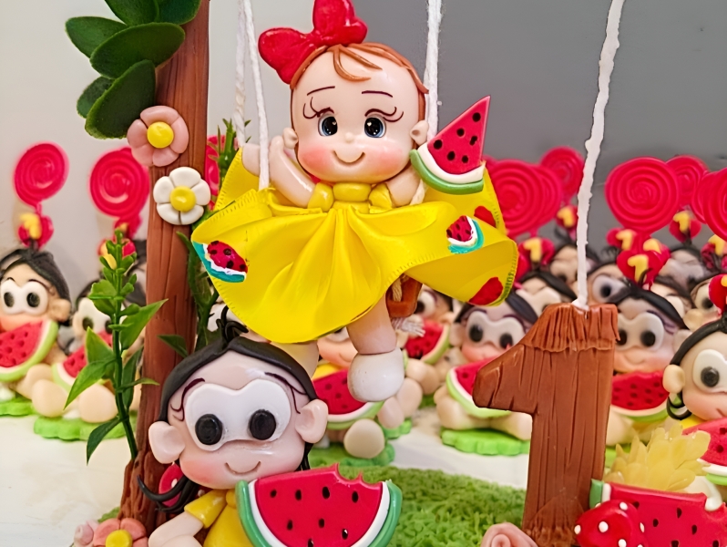 Arte em biscuit