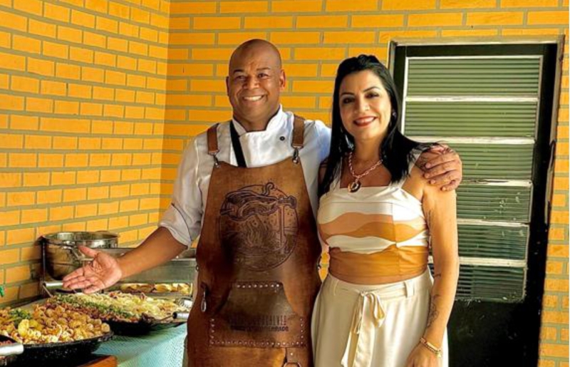 Daniela: festa de 50 anos liderada pelo marido chef